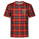 Marjoribanks Tartan Crest T-shirt